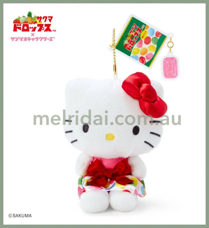 Sanriosakuma Drops & Mascot Holder Hello Kitty