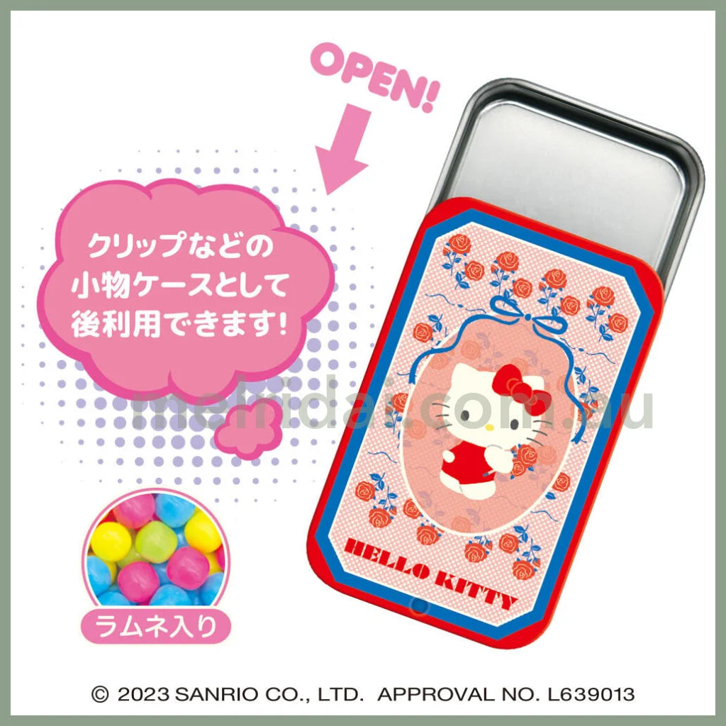 【2024.12.31】Heart | Sanrio Can With Ramune Candy Vol.1 三丽鸥 铁盒装糖果 怀旧系列 图案随机