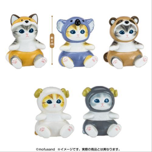 Mofusand｜Mini Figure Blind Box Vol.4 猫福 森林动物系列 猫咪摆件 盲盒