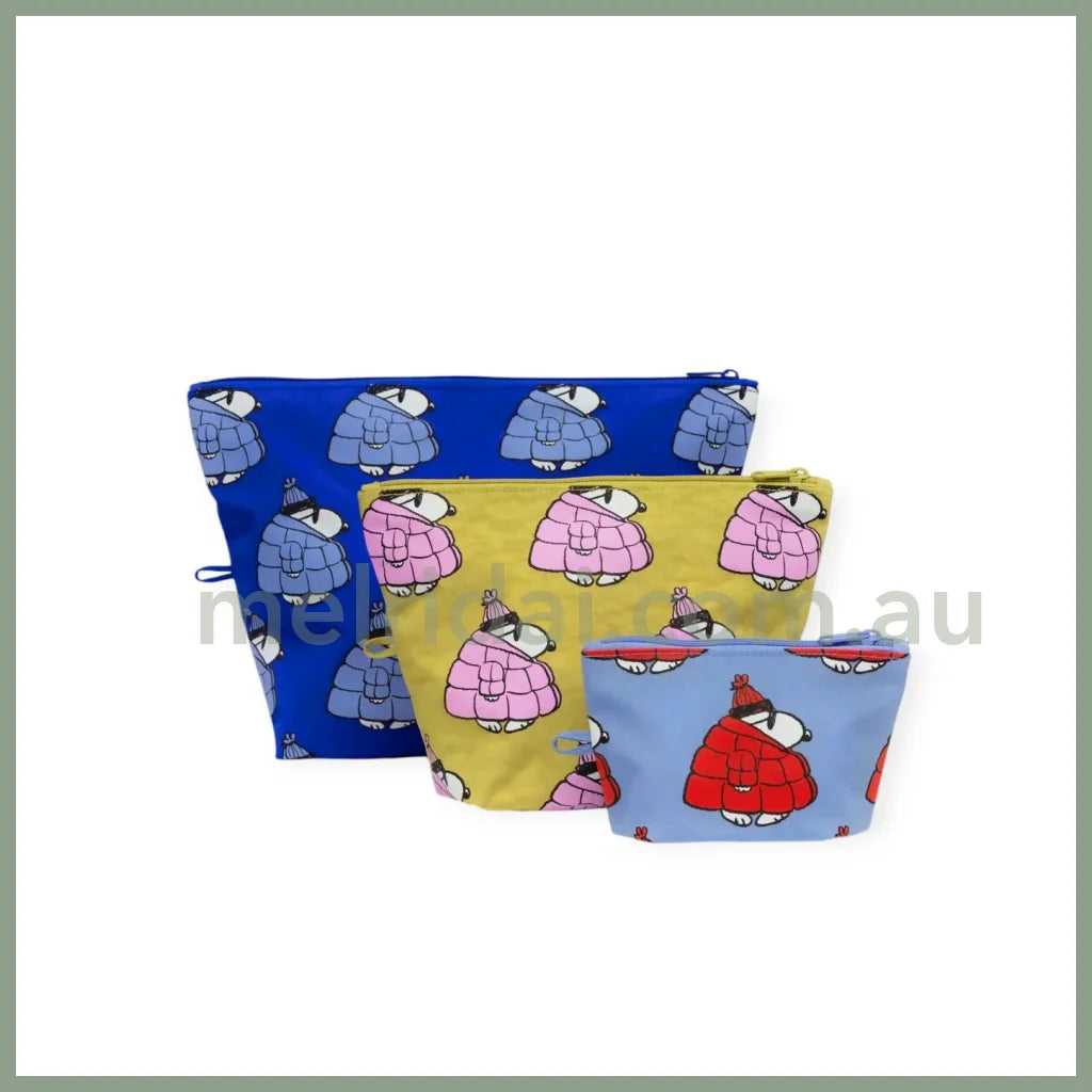 Go Pouch Set - Puffer Snoopy