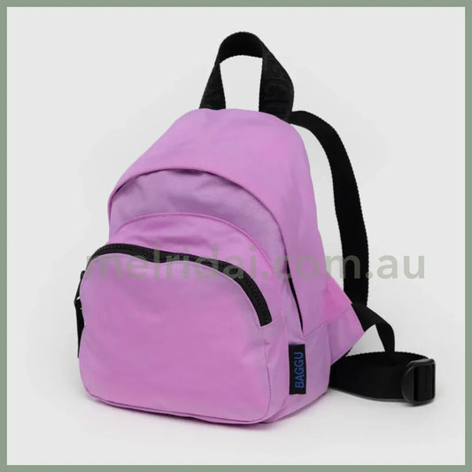 Mini Nylon Backpack - Peony