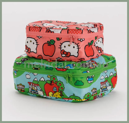 Baggu | Hello Kitty And Friends Packing Cube Set (Apples + Friends)