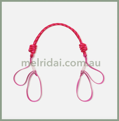 Ball&Chain | Shopping Bag Paracord Strap 44 - 96Cm 购物袋延长绳/延长带 束口袋/挎包改造 Pink