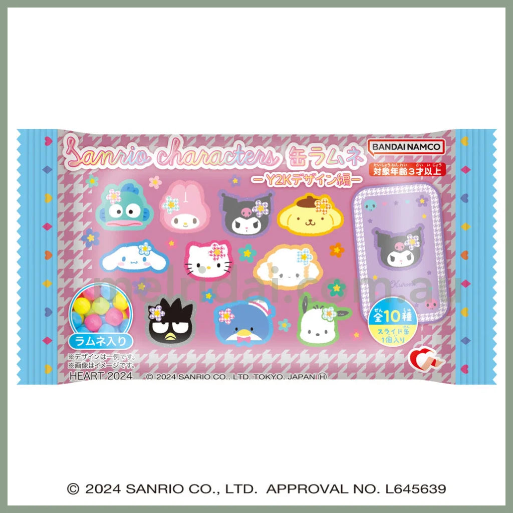 【赏味期限2025.4.30】Sanrio | Y2K Design Candy Tin Collection Random 日本三丽鸥 千禧复古风系列 糖盒 随机一款