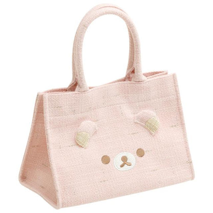 SAN-X | Rilakkuma Tweed Mini Tote Bag  (Lovely House)