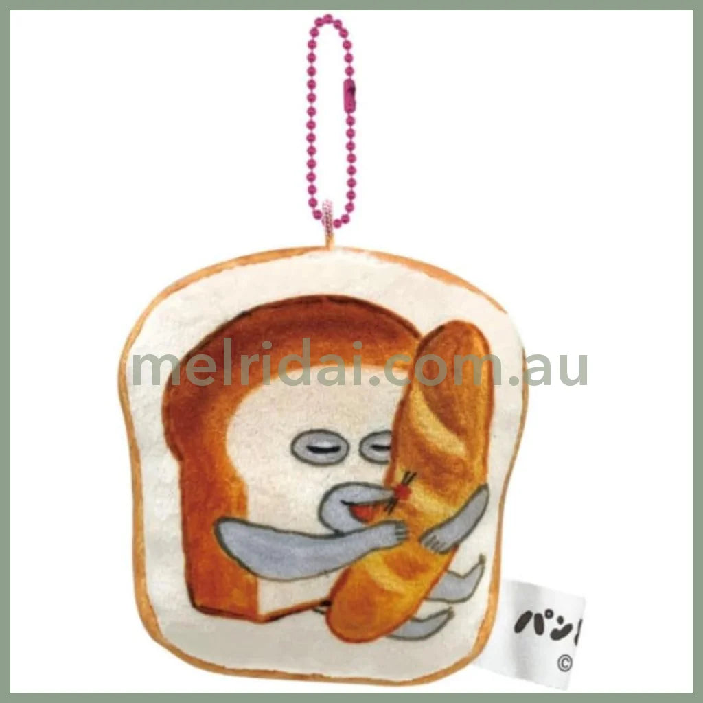 Bread Dorobo | Plush Key Chain H86 X W90 D32Mm /// 2