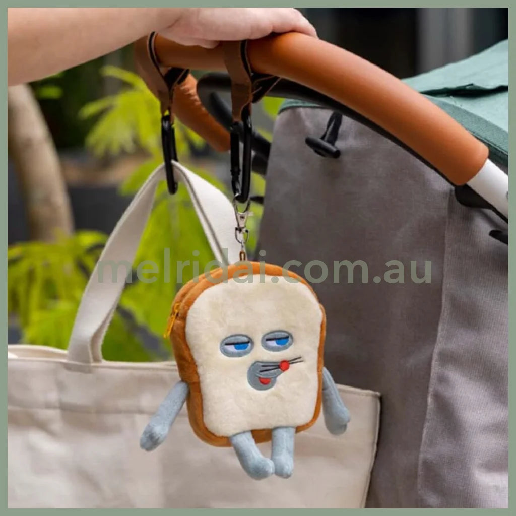 Bread Dorobo | Pouch Pass Case 25.5 X 18.5 Cm ///