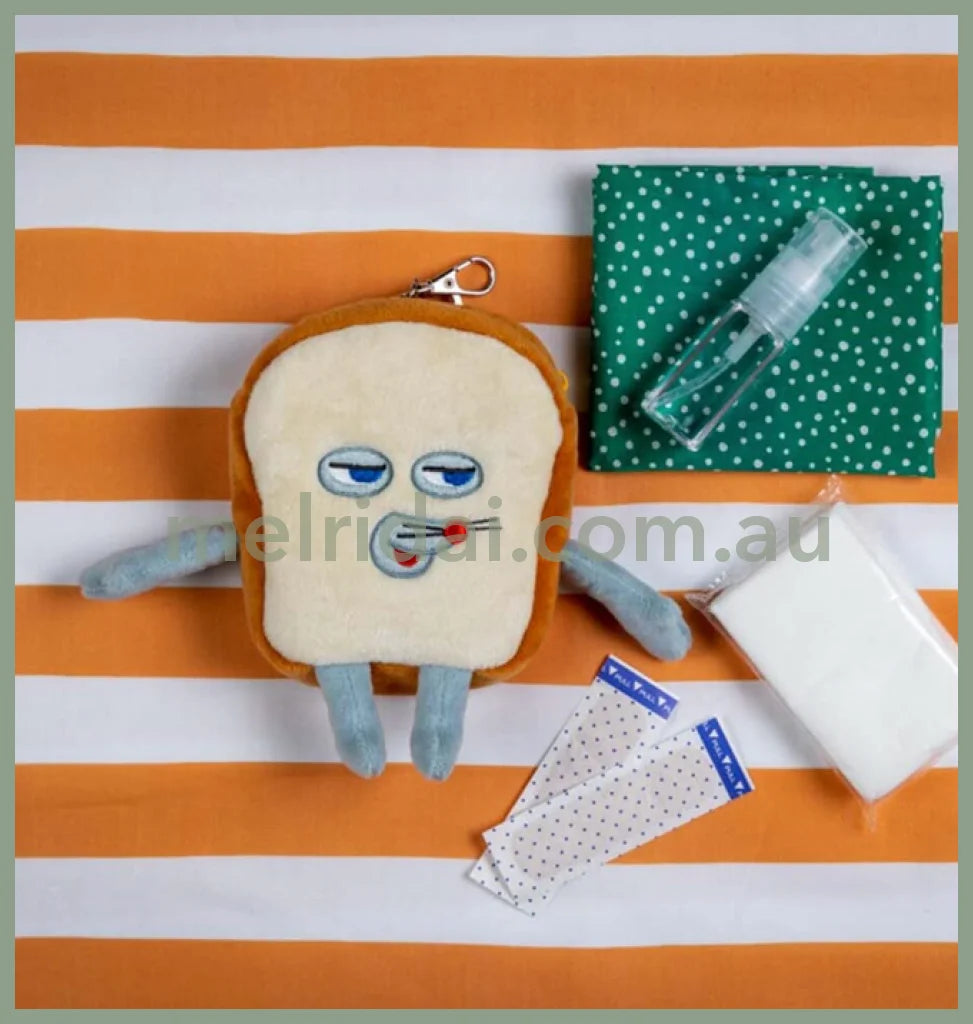 Bread Dorobo | Pouch Pass Case 25.5 X 18.5 Cm ///