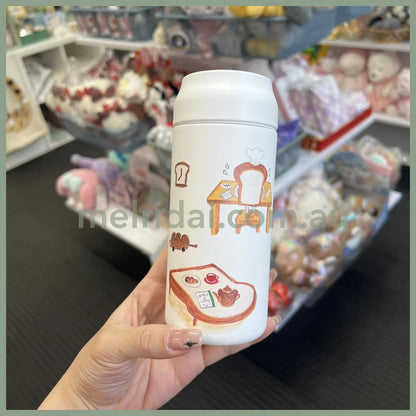 Bread Dorobo X Thermo Mug | Stainless Bottle 360Ml 面包小偷 不锈钢印花保温杯 保温保冷