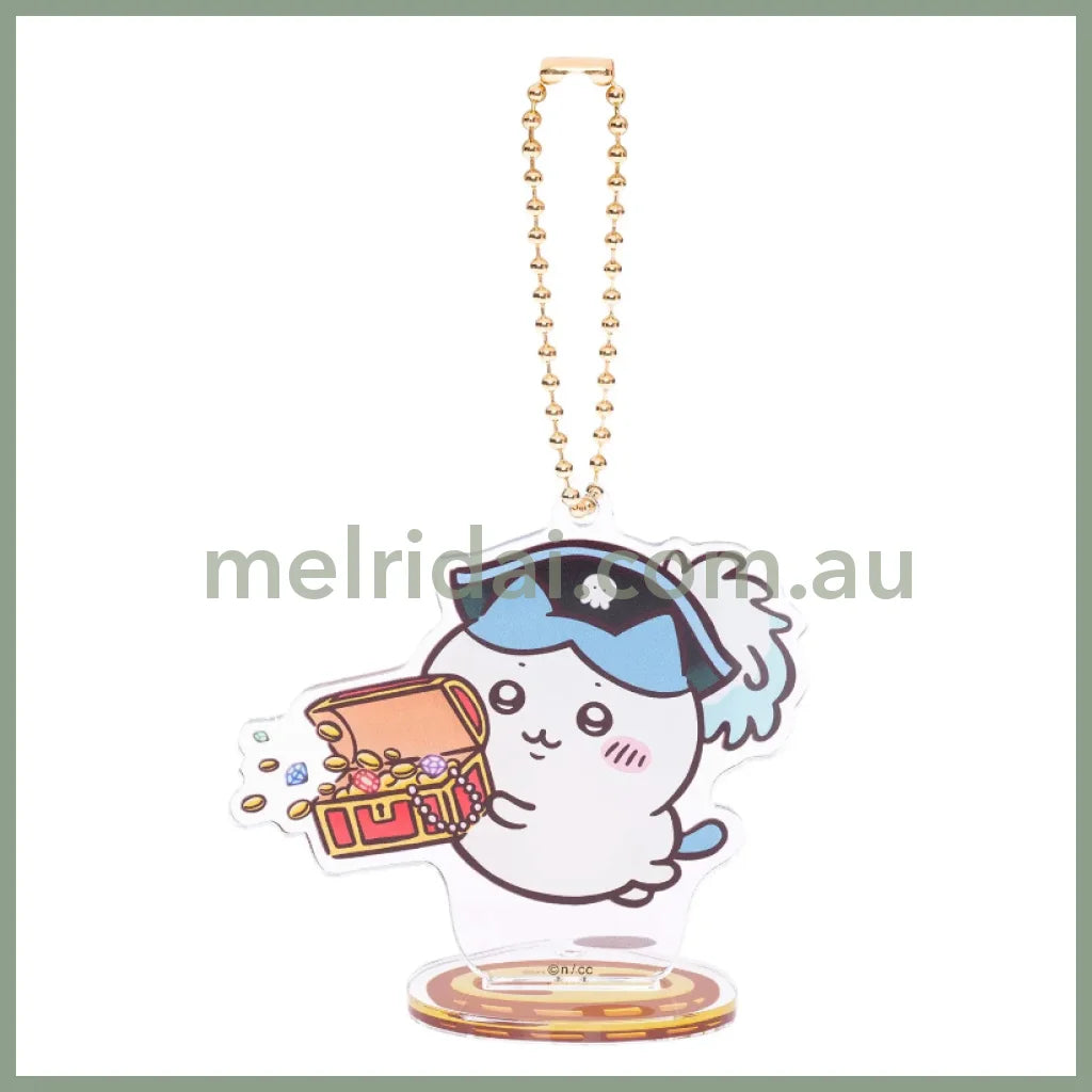 Chiikawa | Acrylic Holder Keychain & Stand (Cute Pirate Characters Limited) Hachiware 八字喵/小八/小蓝