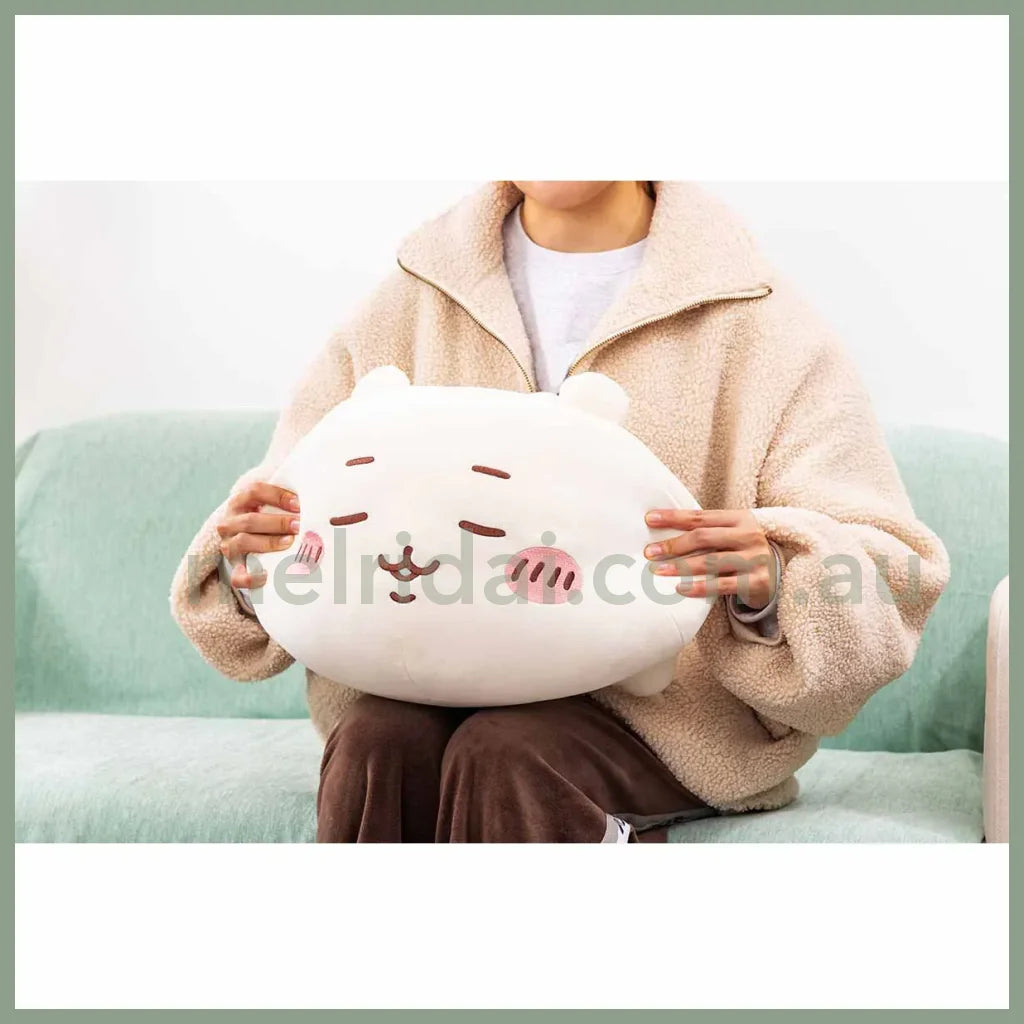 Chiikawa | Marshmallow Plush Cushion Toy H290×W350×D430Mm Chiikawa吉伊/小白