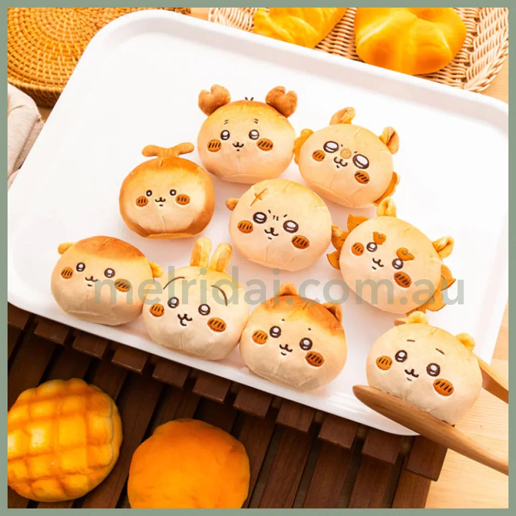 Chiikawa | Mochimochi Bakery Bread-Like Chewy Mascot 75×75×55Mm (Hachiware)