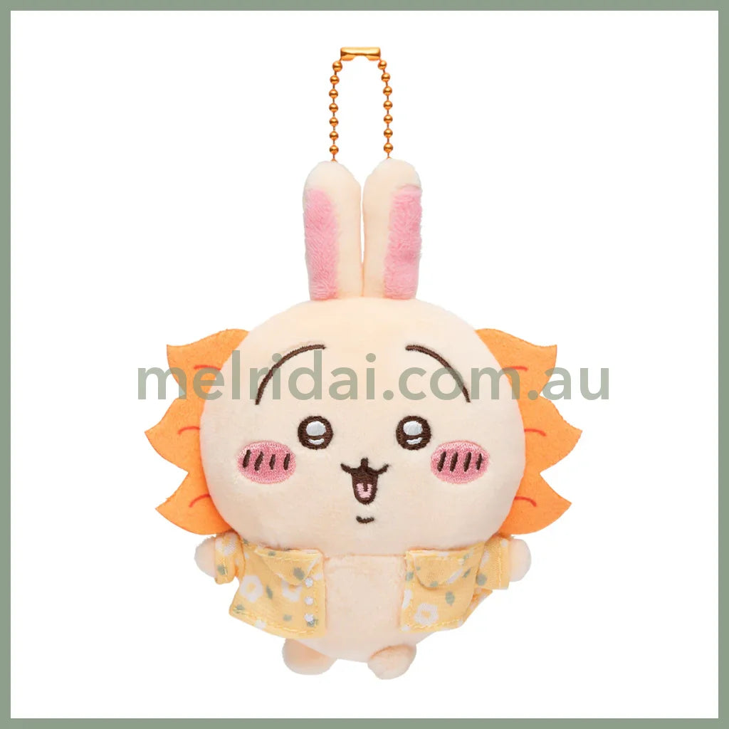 Chiikawa | Plush Keychain Usagi Shisa’s Souvenir Shop Ver. Mascot H105×W100×D45Mm 兔兔/乌萨奇