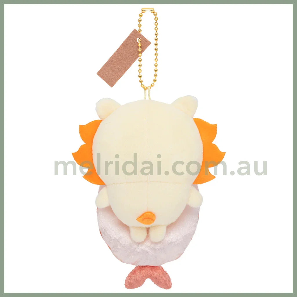 Chiikawa | Sushi Mascot Holder Plush Keychain H130×W105×D60Mm (Shisa/ Shrimp)