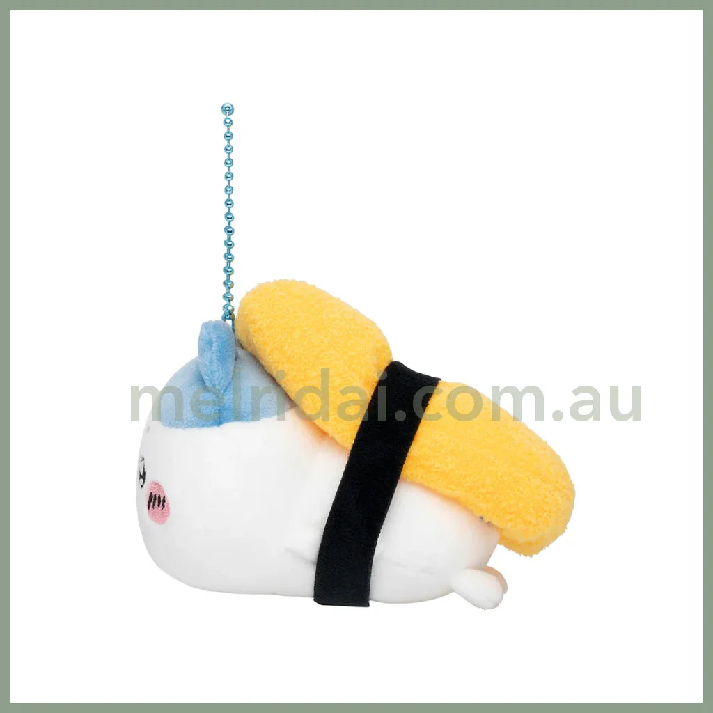 Chiikawa | Sushi Mascot Holder Plush Keychain H80×W75×D10Mm (Hachiware/Tama Go)