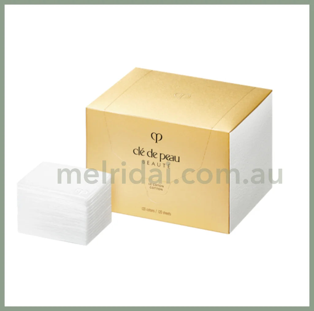 Cle De Peau Beaute | Cpb Cdp Cotton Pad 120Pcs 肌肤之钥 真丝纯棉化妆棉120片