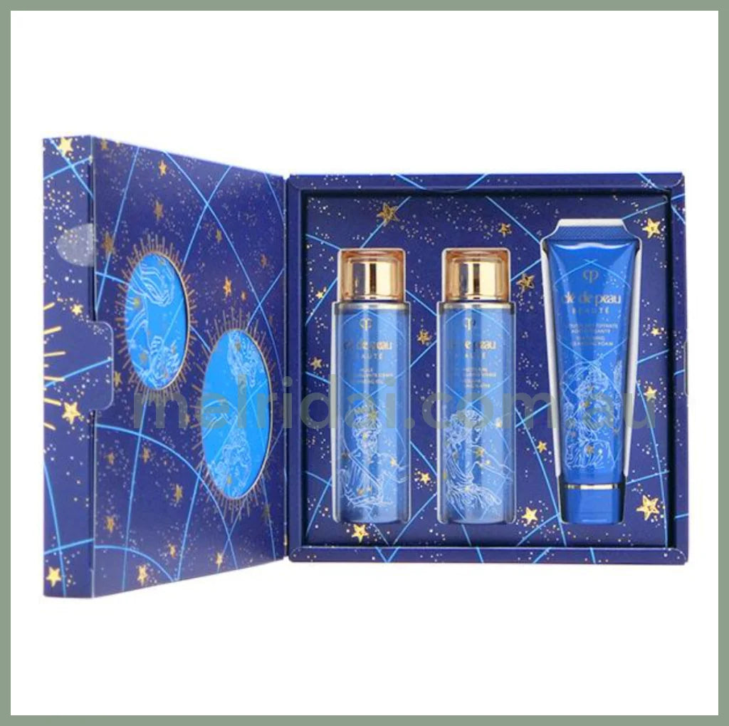 Cle De Peau Beautecpb Cleansing Trio Set 75Ml+75Ml+60G+36