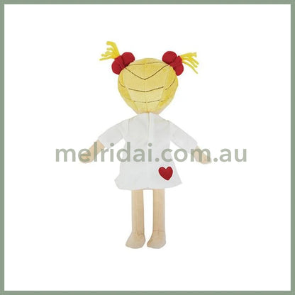 Coco-Chan | Plush Toy Doll 290×190Mm (Heart Embroidery)