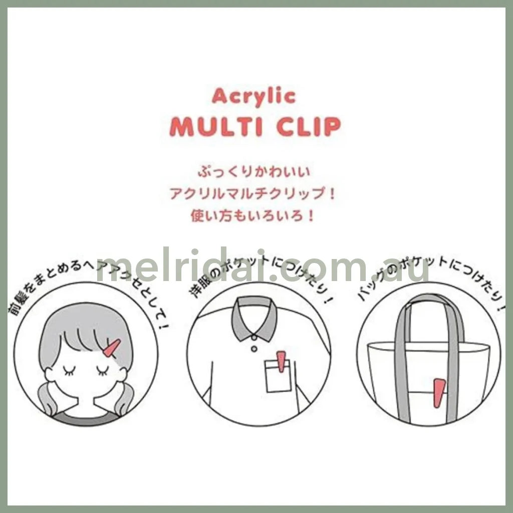 Crayon Shin-Chan Acrylic Multi Clip