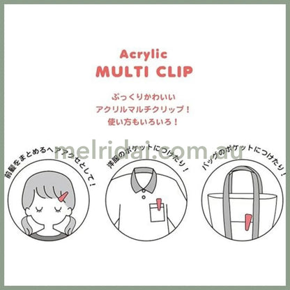 Crayon Shin-Chan Acrylic Multi Clip