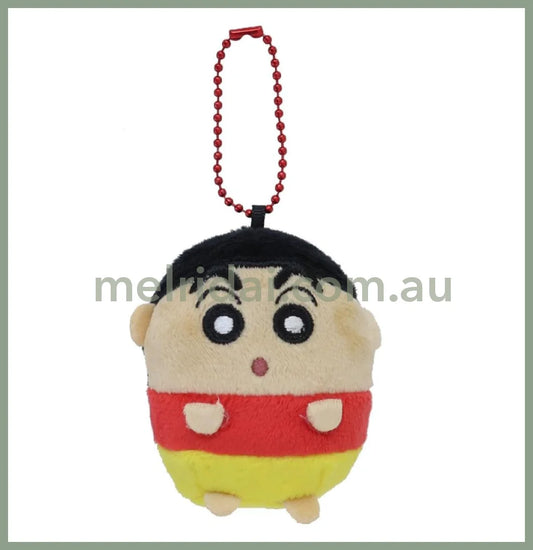 Crayon Shin - Chan | Mini Mascot Holder Keychain 60 X 65 55Mm 蜡笔小新 迷你挂件/包挂/钥匙链 手玉