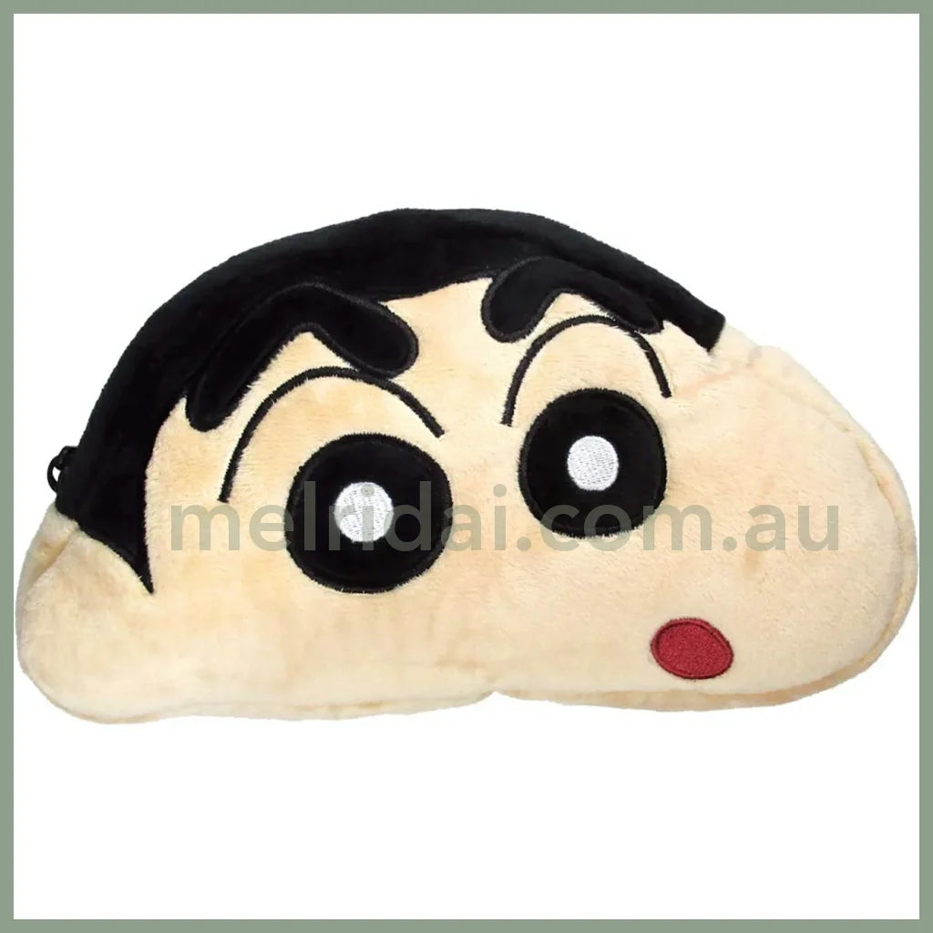 Crayon Shin-Chan | Plush Face-Shaped Pen Pouch 1 X 10.5 20.5Cm