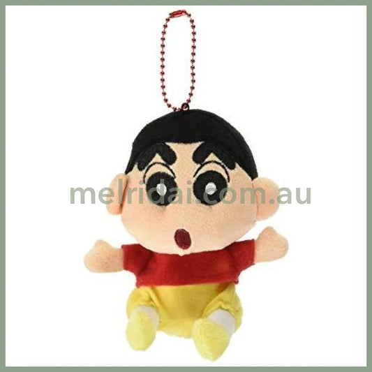 Crayon Shin-Chan | Plush Mascot Keychain 11 X 6 10.5 Cm 蜡笔小新 玩偶挂件/包挂/钥匙链