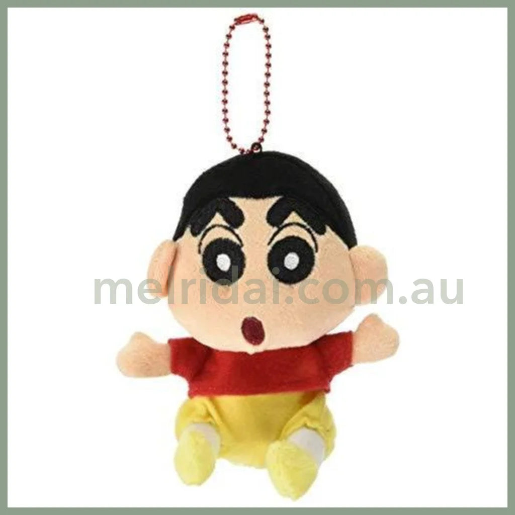 Crayon Shin-Chan | Plush Mascot Keychain 11 X 6 10.5 Cm 蜡笔小新 玩偶挂件/包挂/钥匙链