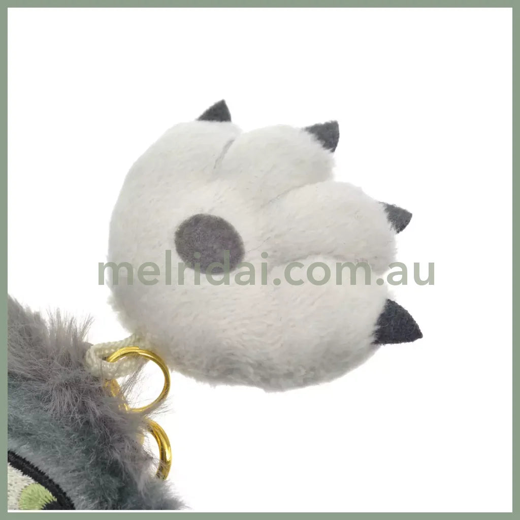 Dinsey | Cinderella Lucifer Paw Plush Keychain 11.5Cm 东京迪士尼 路西法 毛绒肉球挂件/包挂/钥匙链