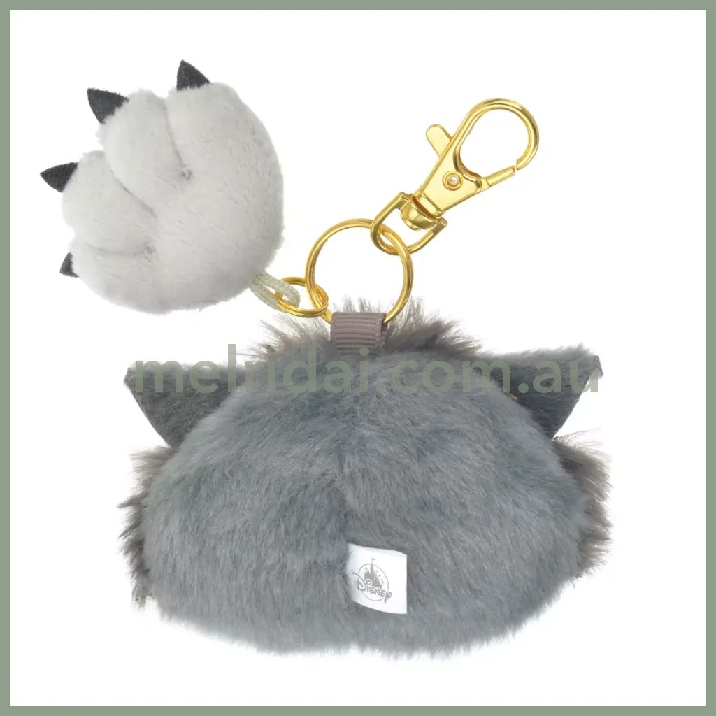 Dinsey | Cinderella Lucifer Paw Plush Keychain 11.5Cm 东京迪士尼 路西法 毛绒肉球挂件/包挂/钥匙链