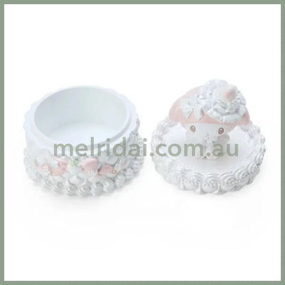 Sanrio | My Melody Accessory Tray 8.5 X 11 Cm (White Strawberry Tea Time Series) 日本三丽鸥