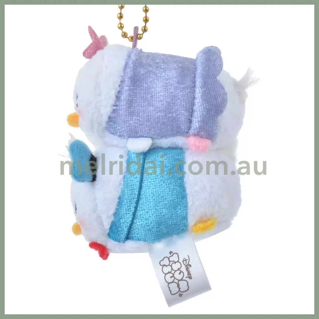 Disney | 100 Anniversary Daisy & Donald Plush Keychain Tsum //