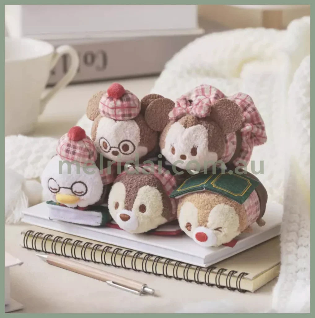 Disney | Autumn Checked Tsum 6.5×8×9(Cm) ///