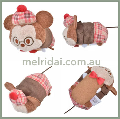 Disney | Autumn Checked Tsum 6.5×8×9(Cm) /// Mickey Mouse