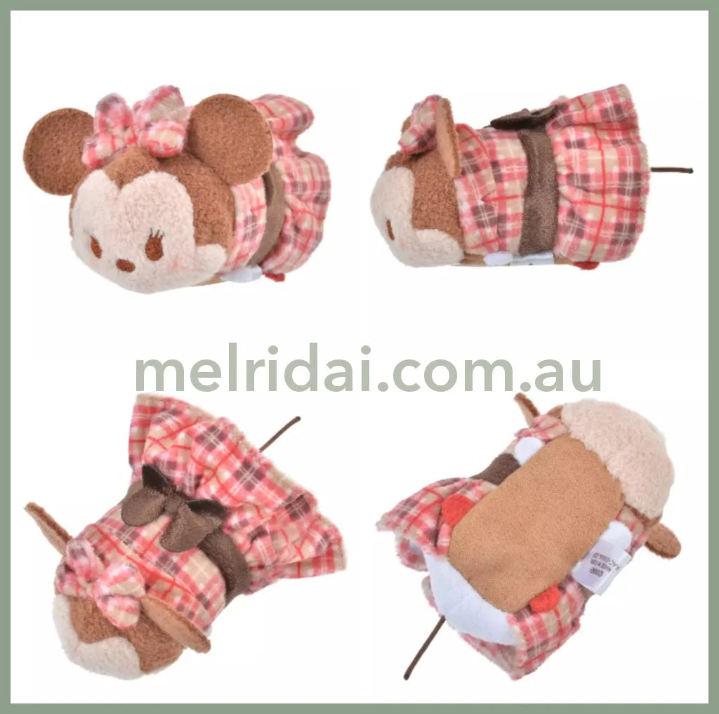 Disney | Autumn Checked Tsum 6.5×8×9(Cm) /// Minnie Mouse