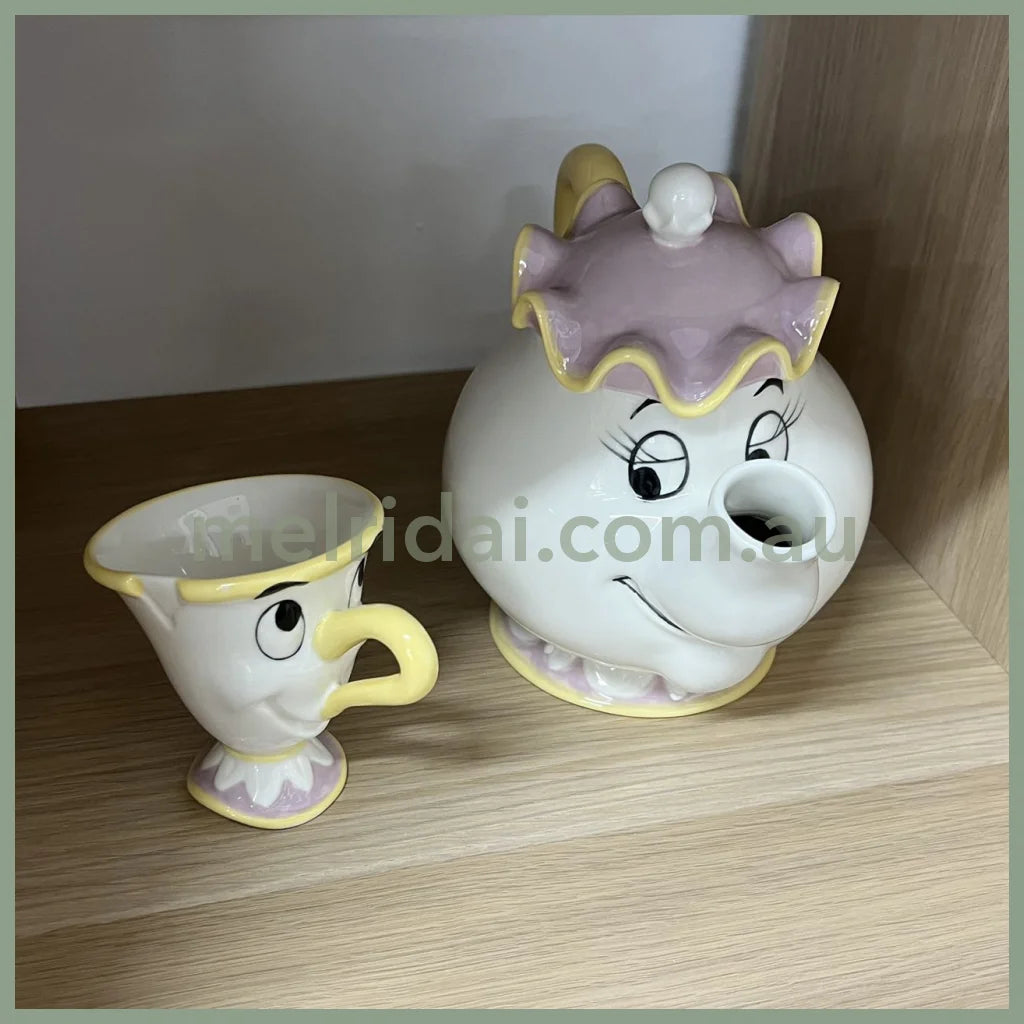 Disney | Beauty And The Beast Chip Tea Pot & Cup /