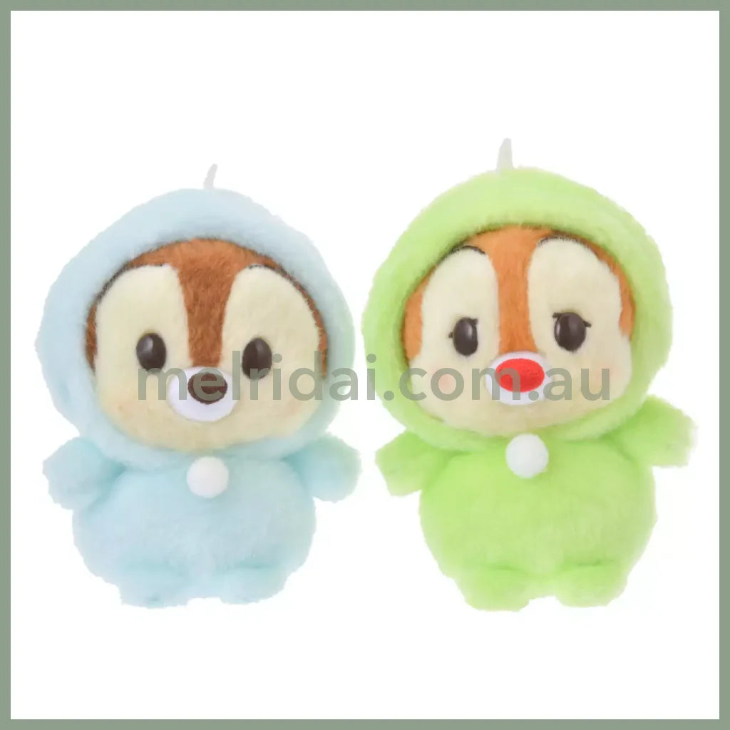 Disney | Chip & Dale ’Dinosaur Designed Pajamas’ Plush Toy Urupocha - Chan 12×8.5×10Cm