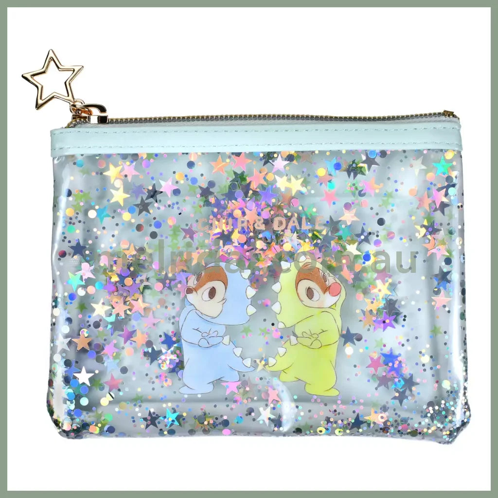 Disney | Chip & Dale ’Dinosaur Designed Pajamas’ Pouch 12.2 X 15.5 2Cm 东京迪士尼