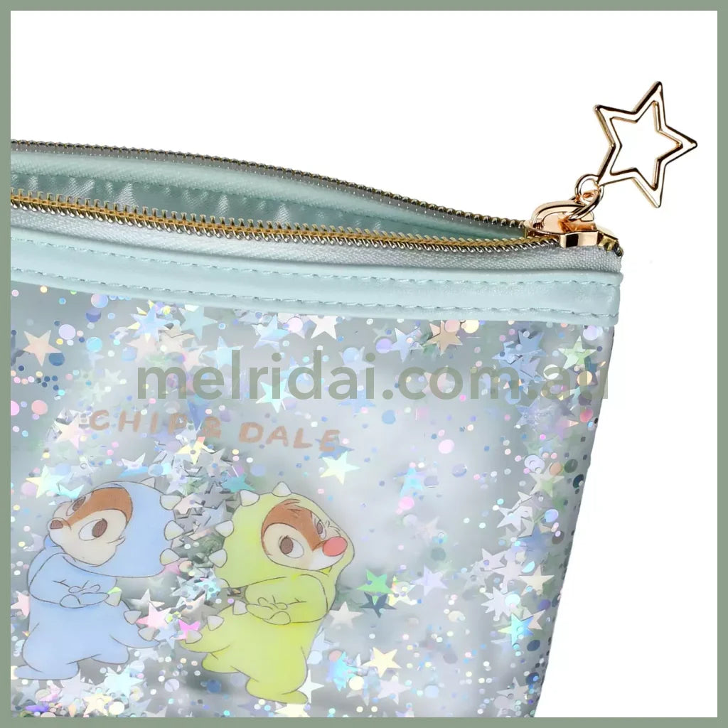 Disney | Chip & Dale ’Dinosaur Designed Pajamas’ Pouch 12.2 X 15.5 2Cm 东京迪士尼