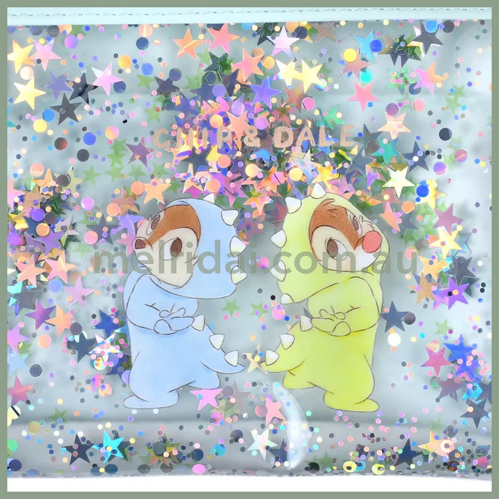 Disney | Chip & Dale ’Dinosaur Designed Pajamas’ Pouch 12.2 X 15.5 2Cm 东京迪士尼