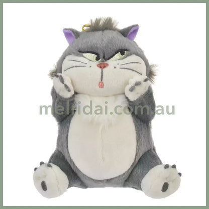 Disney | Cinderella Lucifer Plush Keychain Cat Day 28Cm 东京迪士尼 猫咪日 路西法毛绒挂件/玩偶挂件/包挂/钥匙链