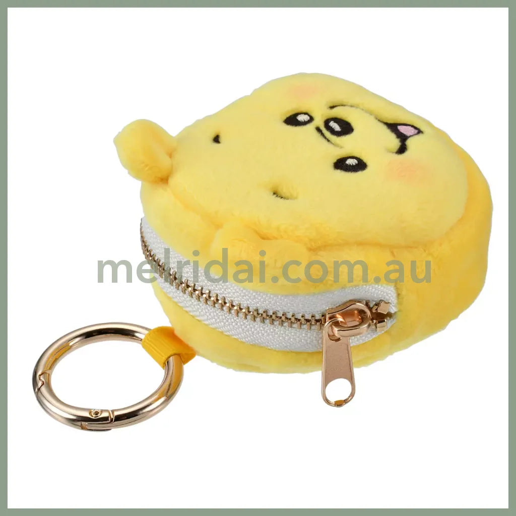 Disney | Face Keychain Coin Purse Illustrated By Lommy Winnie The Pooh 8.2×8.7×4Cm