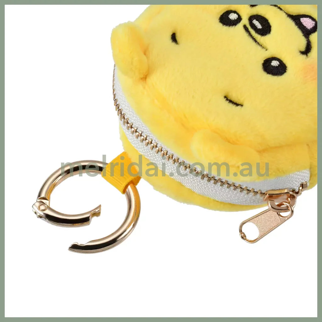 Disney | Face Keychain Coin Purse Illustrated By Lommy Winnie The Pooh 8.2×8.7×4Cm