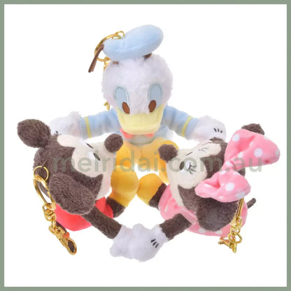 Disney | Fluffy Keychain Key Holder Approx.14Cm (Hide And Seek?) 东京迪士尼