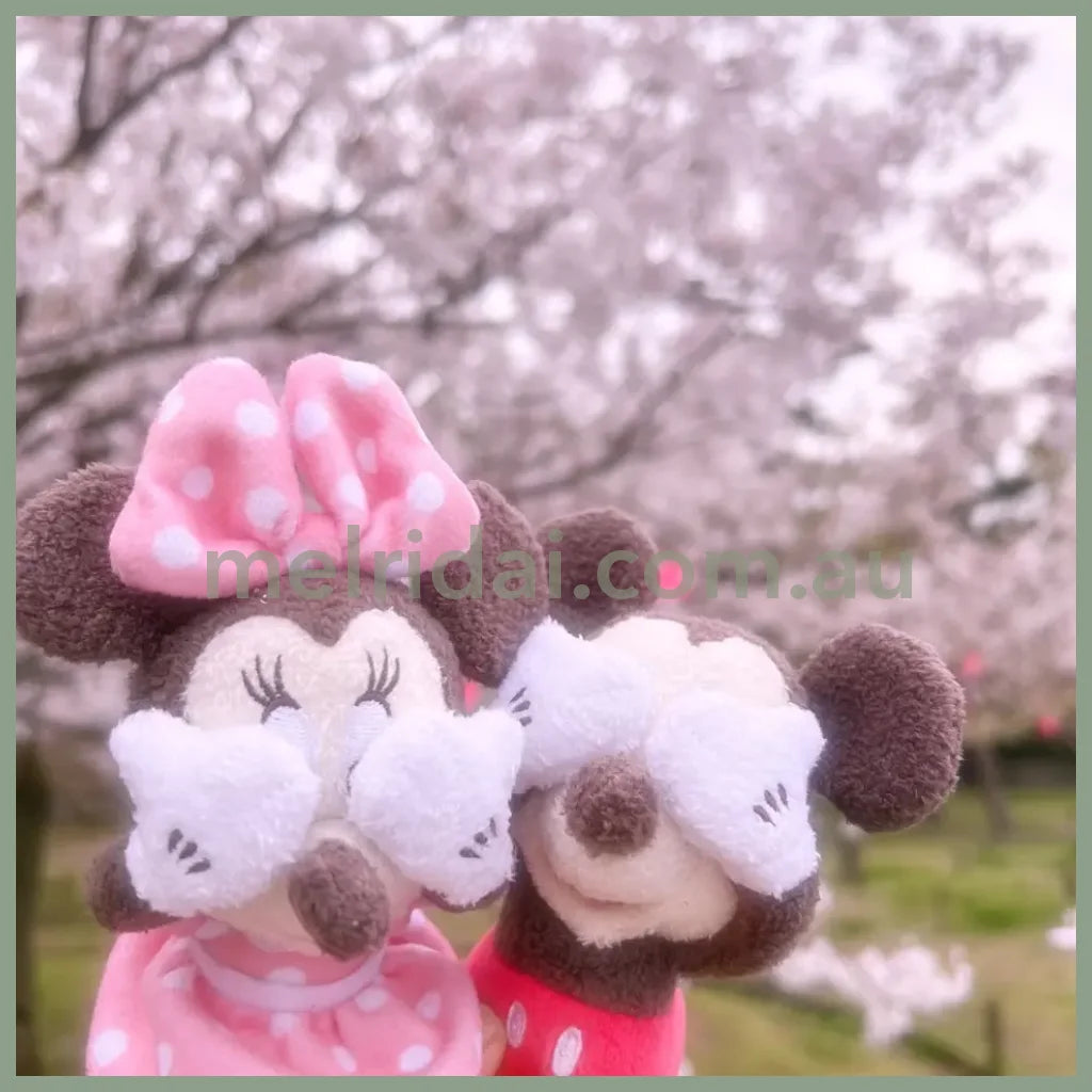 Disney | Fluffy Keychain Key Holder Approx.14Cm (Hide And Seek?) 东京迪士尼