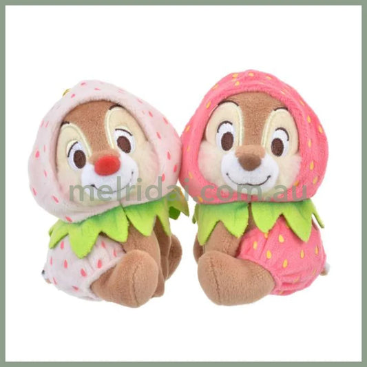 Disney | Japan Ichigo Strawberry Chip N Dale Plush Keychain Approx.24Cm 东京迪士尼