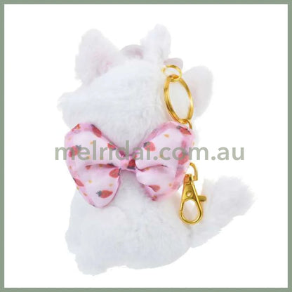 Disney | Japan Ichigo Strawberry Marie The Aristocats Plush Keychain Approx.23Cm 东京迪士尼