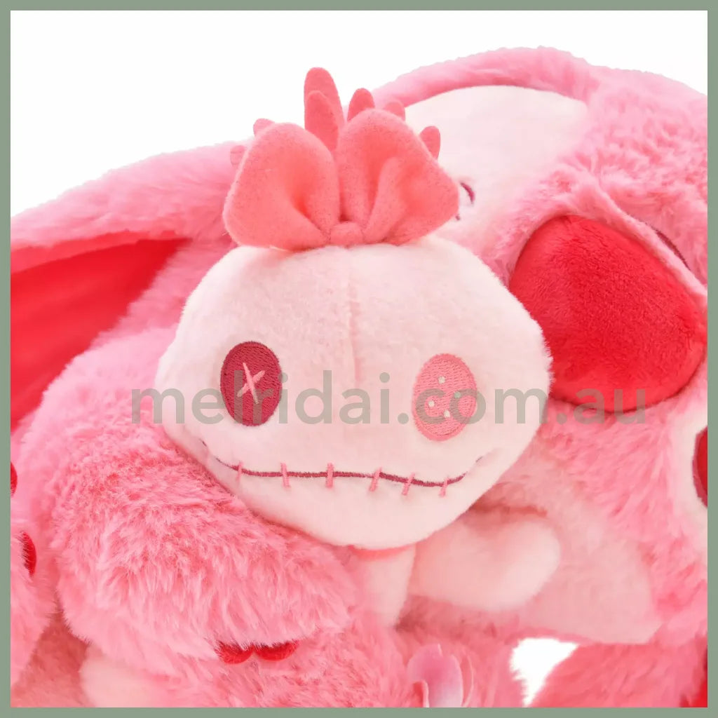 Disney | Japan Stitch & Scrump Plush Doll Keychain Sakura 2024 Cherry Blossom 东京迪士尼