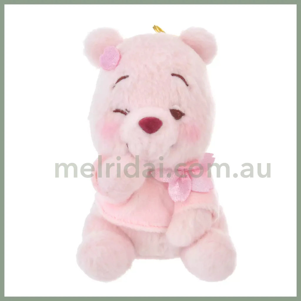 Disney | Japan Stuffed Toy Keychain Sakura 2024 Cherry Blossom Approx.13Cm 东京迪士尼