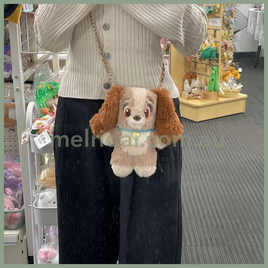 Disney | Lady The Tramp Plush Pochette Shoulder Bag 20.5×21×7Cm